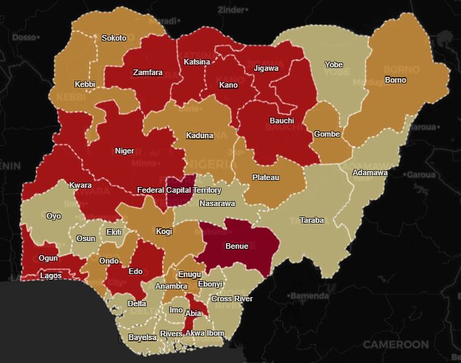Nigeria Risk Map
